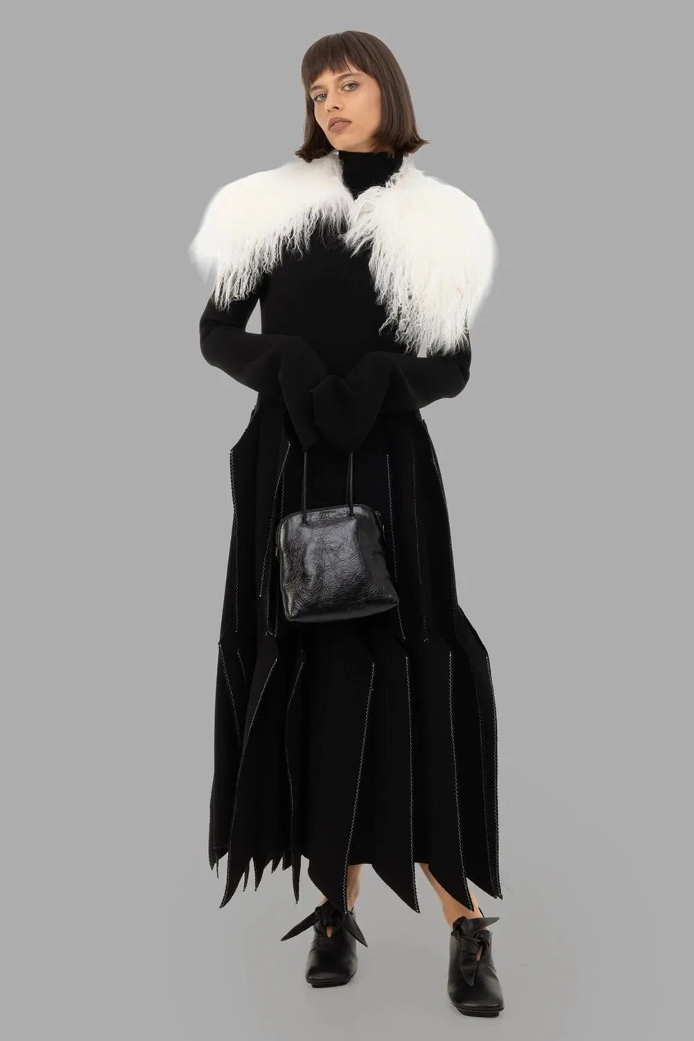 Dress With Panels in Black sold by Plus Zero Concept Store product image thumbnail 2