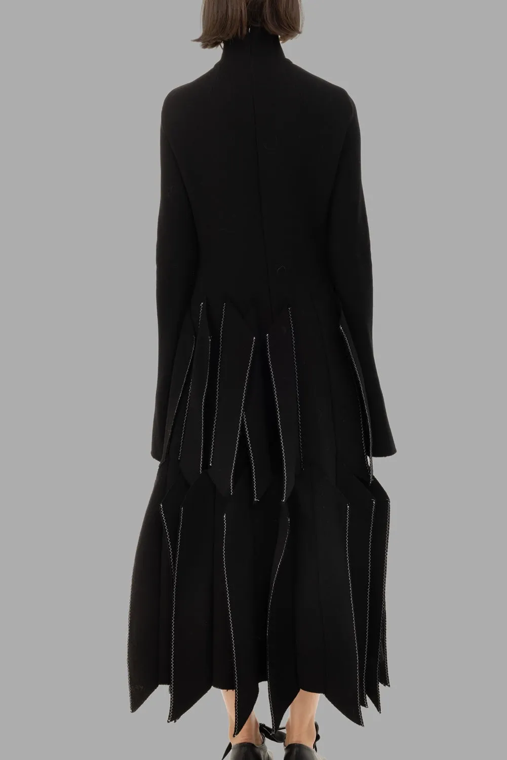 Dress With Panels in Black sold by Plus Zero Concept Store product image thumbnail 3