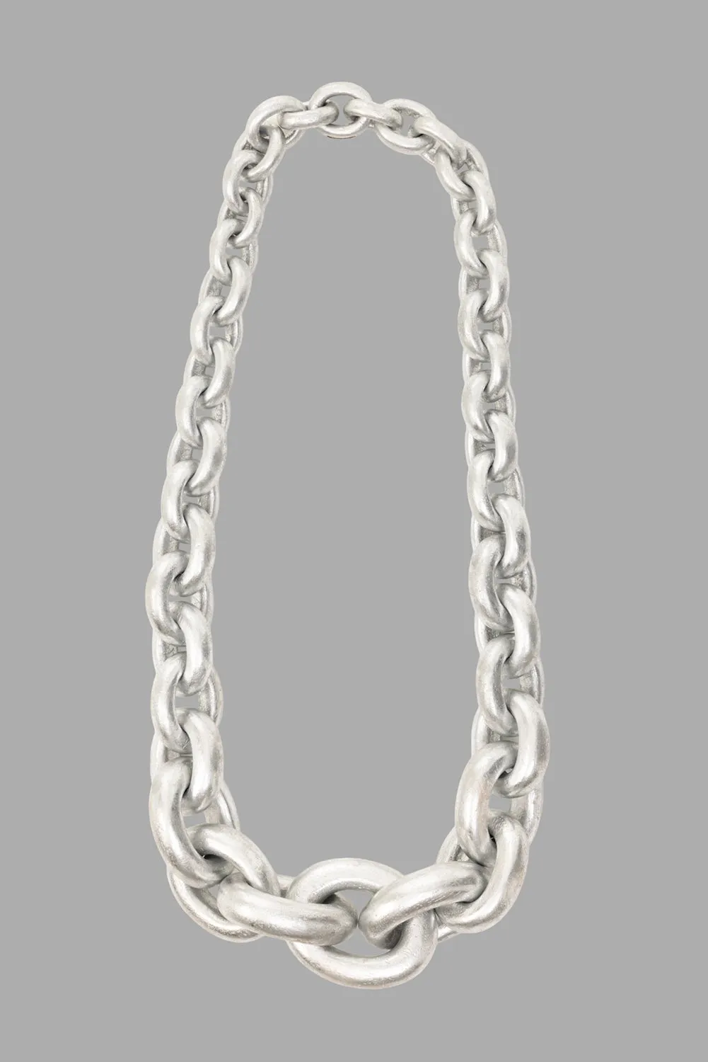 Shanghai Silver-Foil Chain Necklace sold by Plus Zero Concept Store