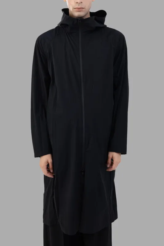 Black Light Hooded Coat sold by Plus Zero Concept Store