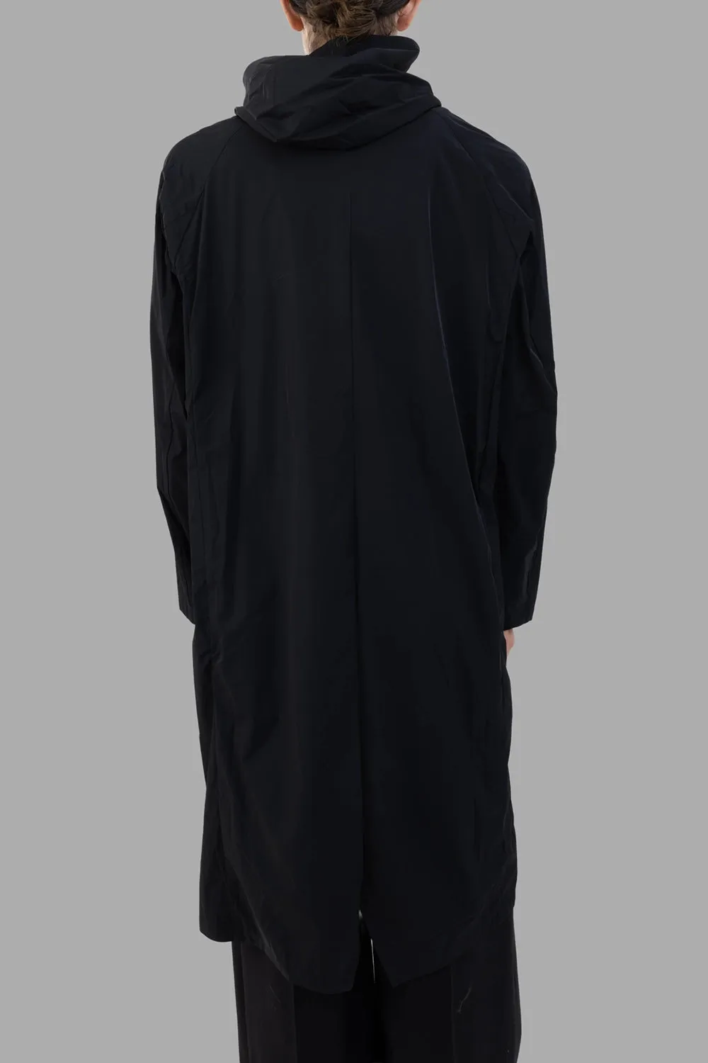Black Light Hooded Coat sold by Plus Zero Concept Store product image thumbnail 2