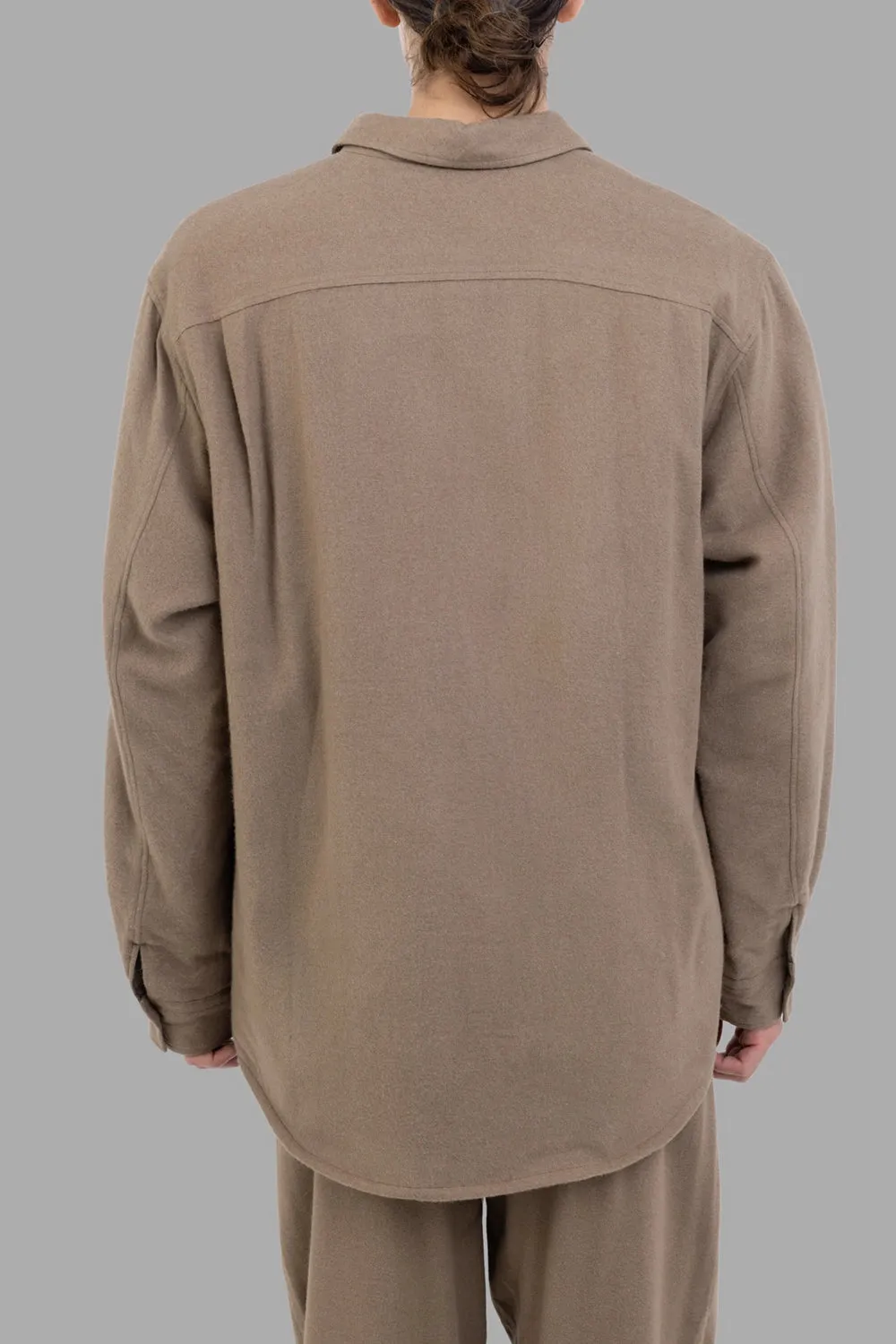 Camel Padded Overshirt sold by Plus Zero Concept Store product image thumbnail 2