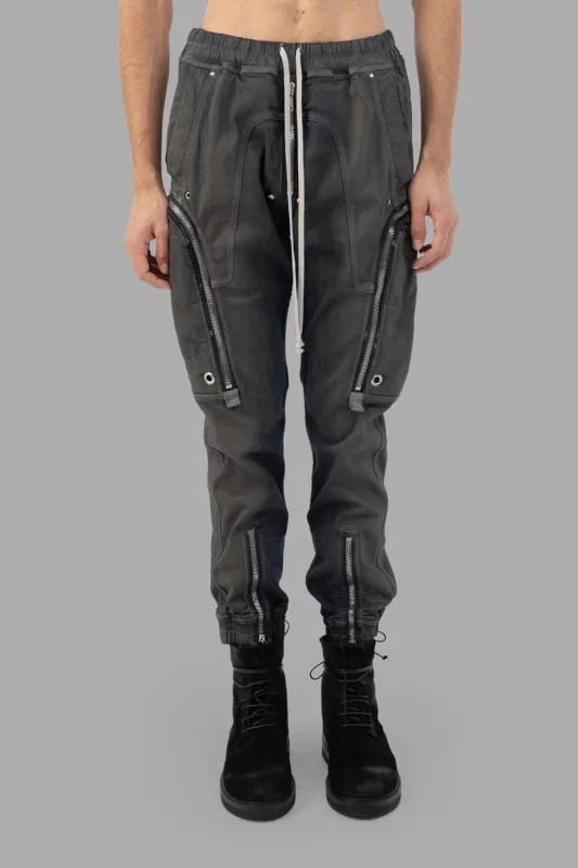 Bauhaus Cargo Pants in Darkdust Degrade made by Rick Owens
