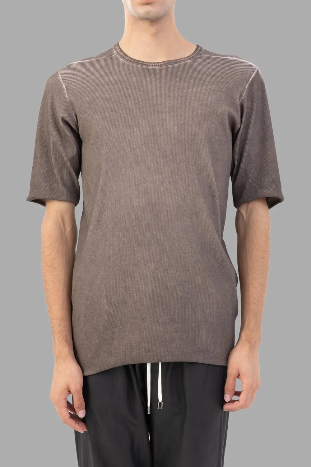 Humano T-Shirt in Taupe sold by Plus Zero Concept Store