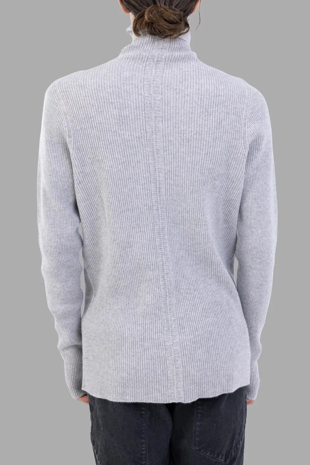 Alu Grey Cashmere Rib Turtleneck sold by Plus Zero Concept Store product image thumbnail 2