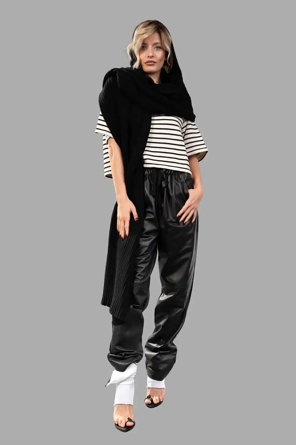 Panelled Drawstring Pants sold by Plus Zero Concept Store product image thumbnail 3