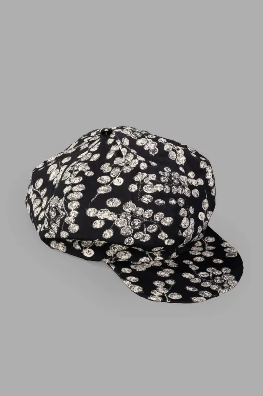 Polka Dot Newsboy Cap sold by Plus Zero Concept Store