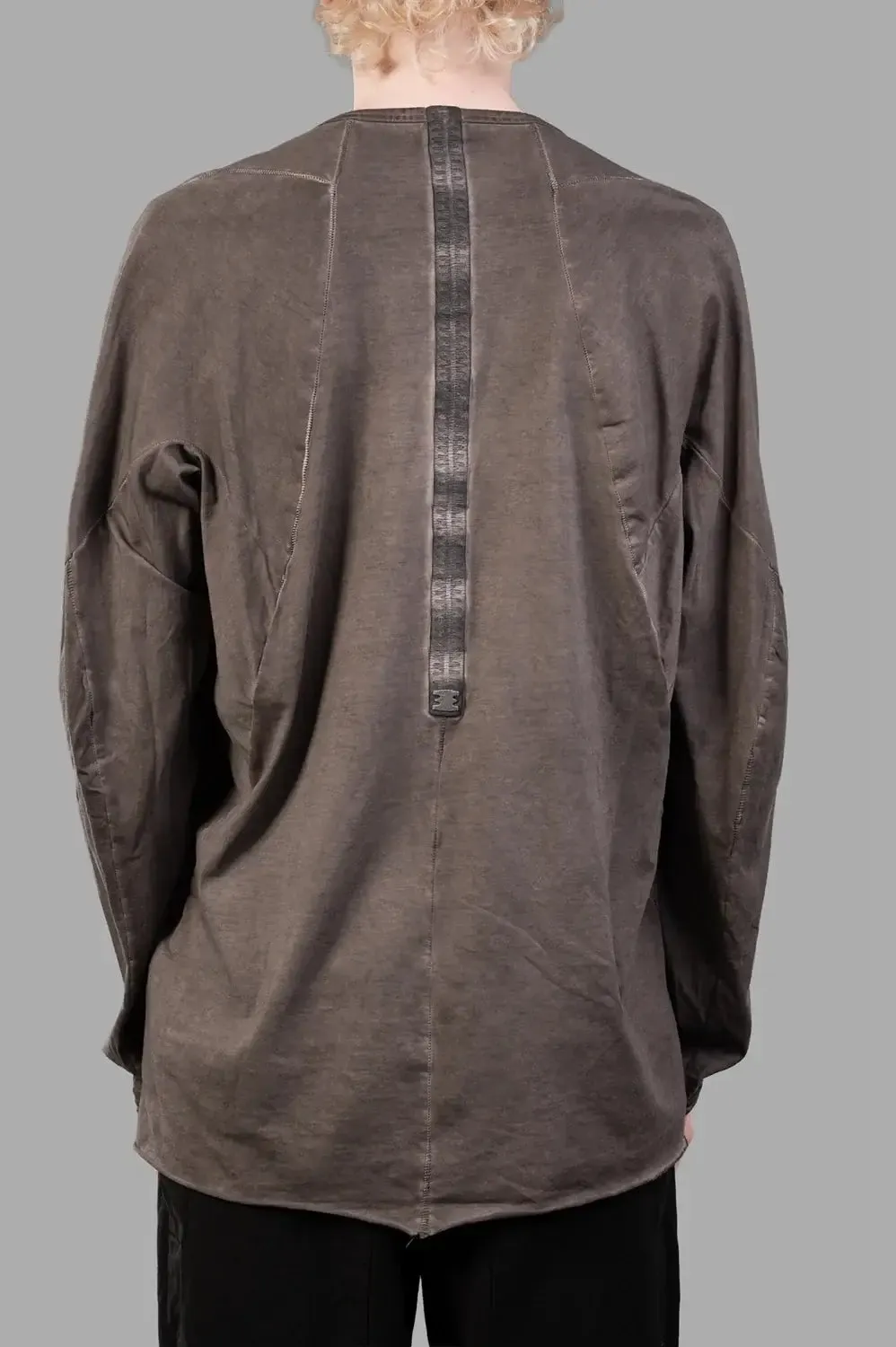 Staple Spine Raglan Long-Sleeve T-Shirt in Taupe sold by Plus Zero Concept Store product image thumbnail 2