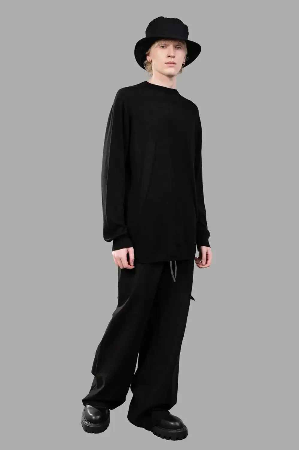 Oversized Level wool sweater sold by Plus Zero Concept Store product image thumbnail 3