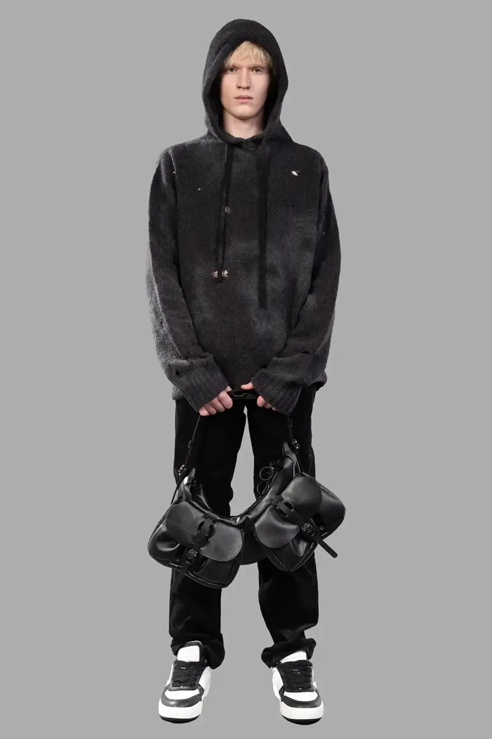 Steeve Velvet Corduroy Pants in Black sold by Plus Zero Concept Store product image thumbnail 3