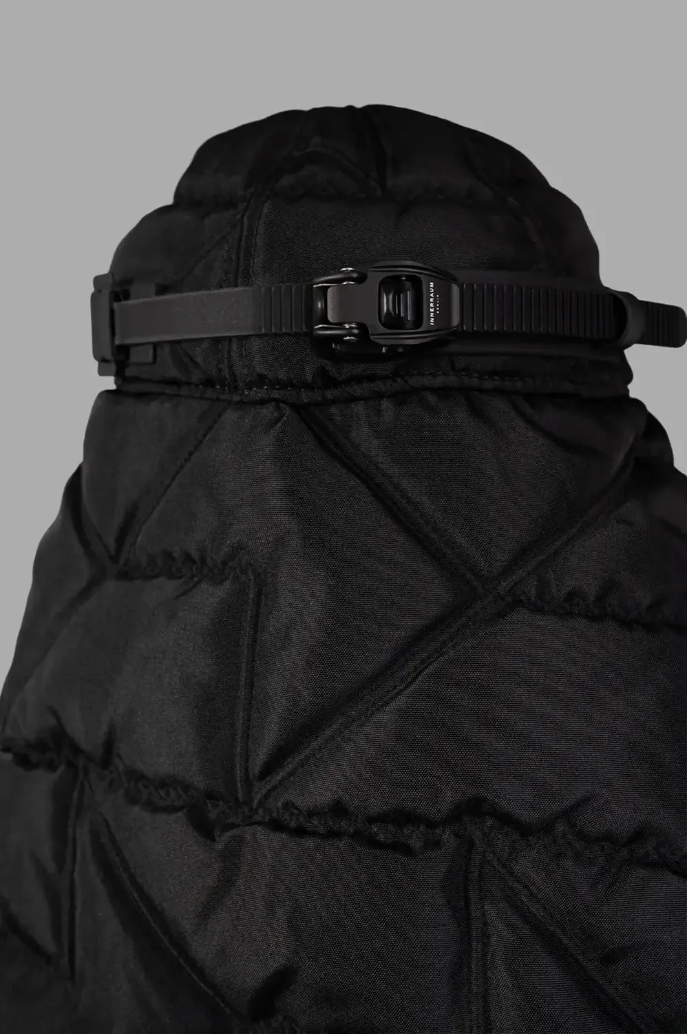 Puffer Scarf Cap with Quilted Veil sold by Plus Zero Concept Store product image thumbnail 4