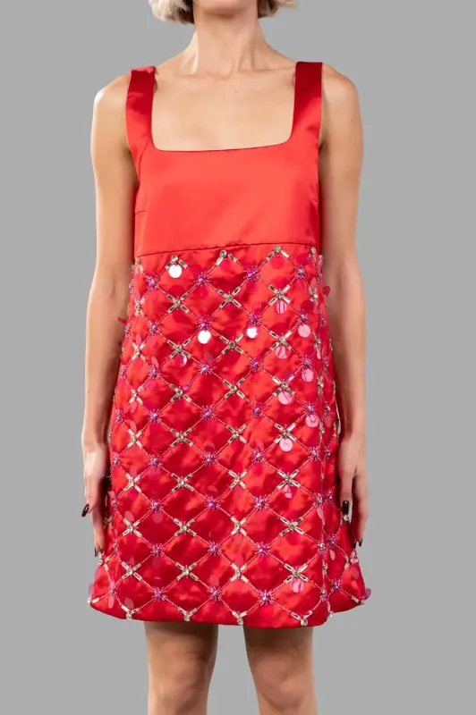 High-Waist Duchesse Mini Dress sold by Plus Zero Concept Store