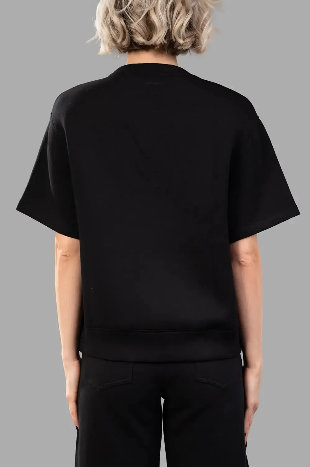 Short-Sleeve Monogram Sweatshirt sold by Plus Zero Concept Store product image thumbnail 2