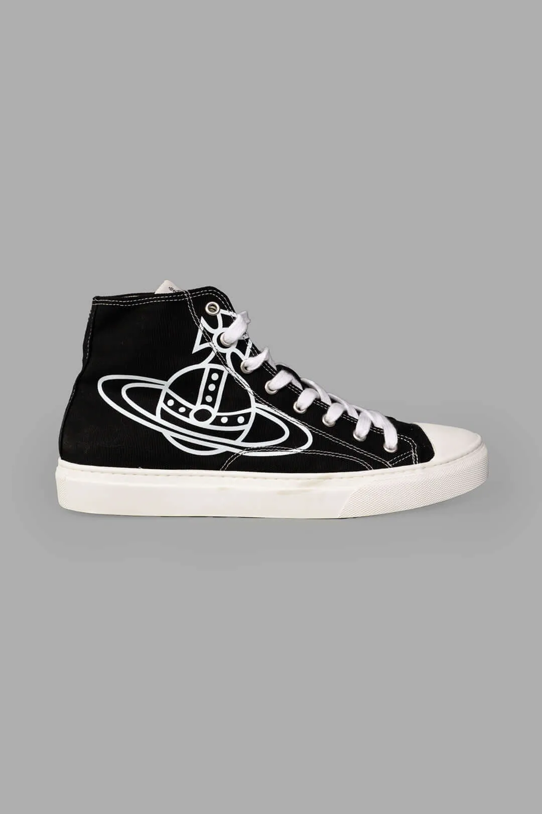 Plimsoll High Top Canvas Sneakers sold by Plus Zero Concept Store