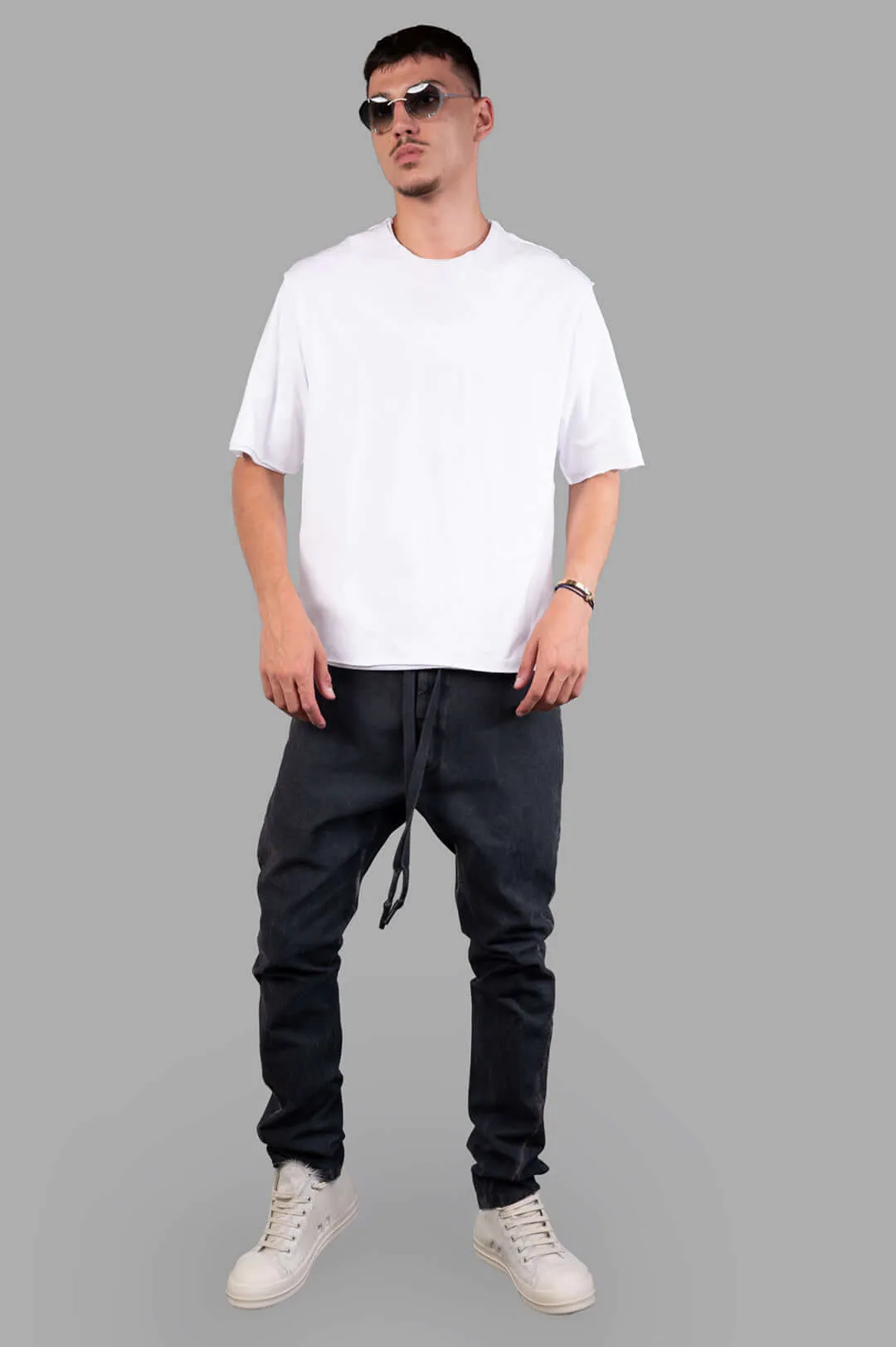 Carrot-fit Trousers sold by Plus Zero Concept Store