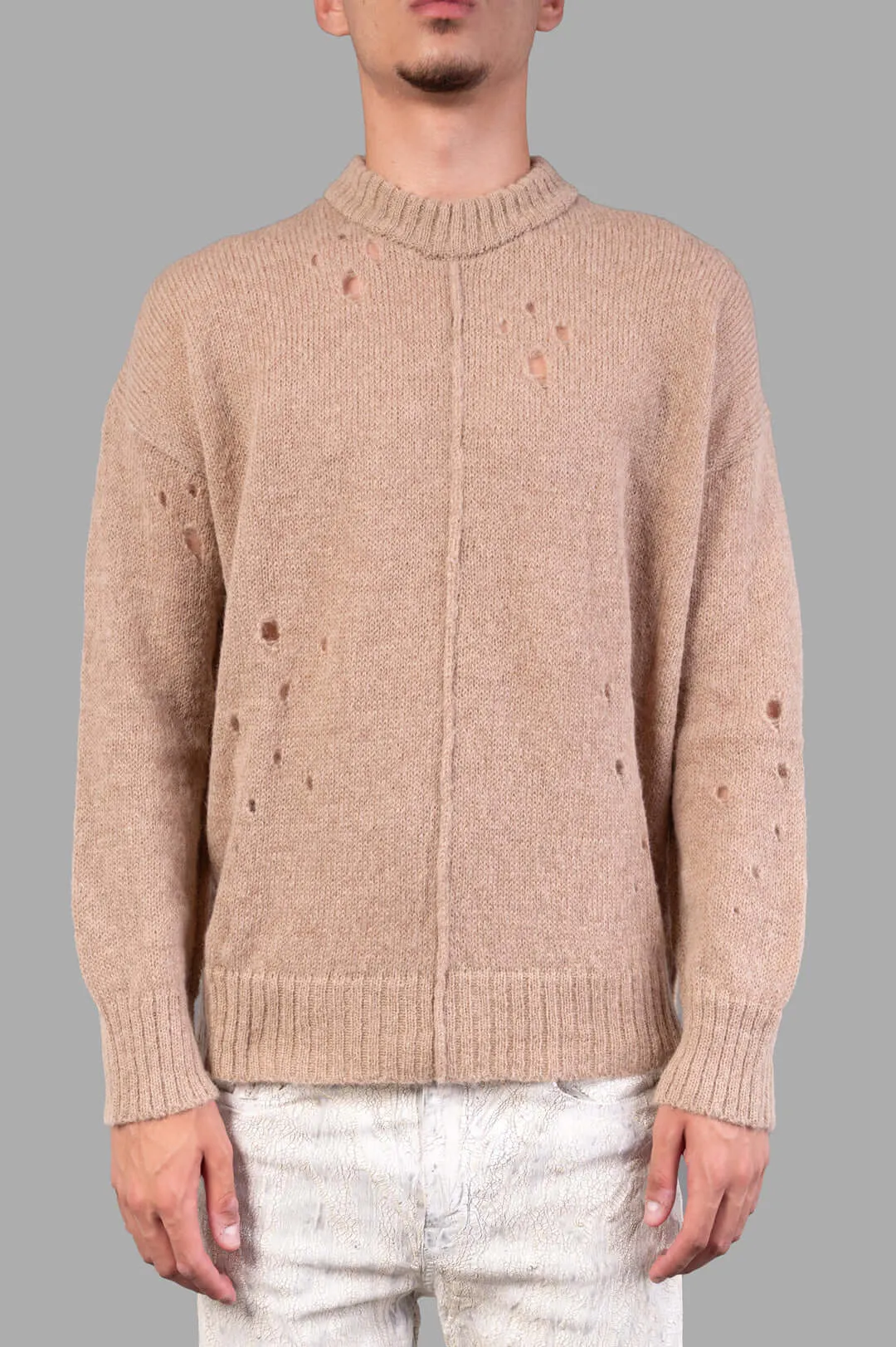 Beige Sweater sold by Plus Zero Concept Store product image thumbnail 2