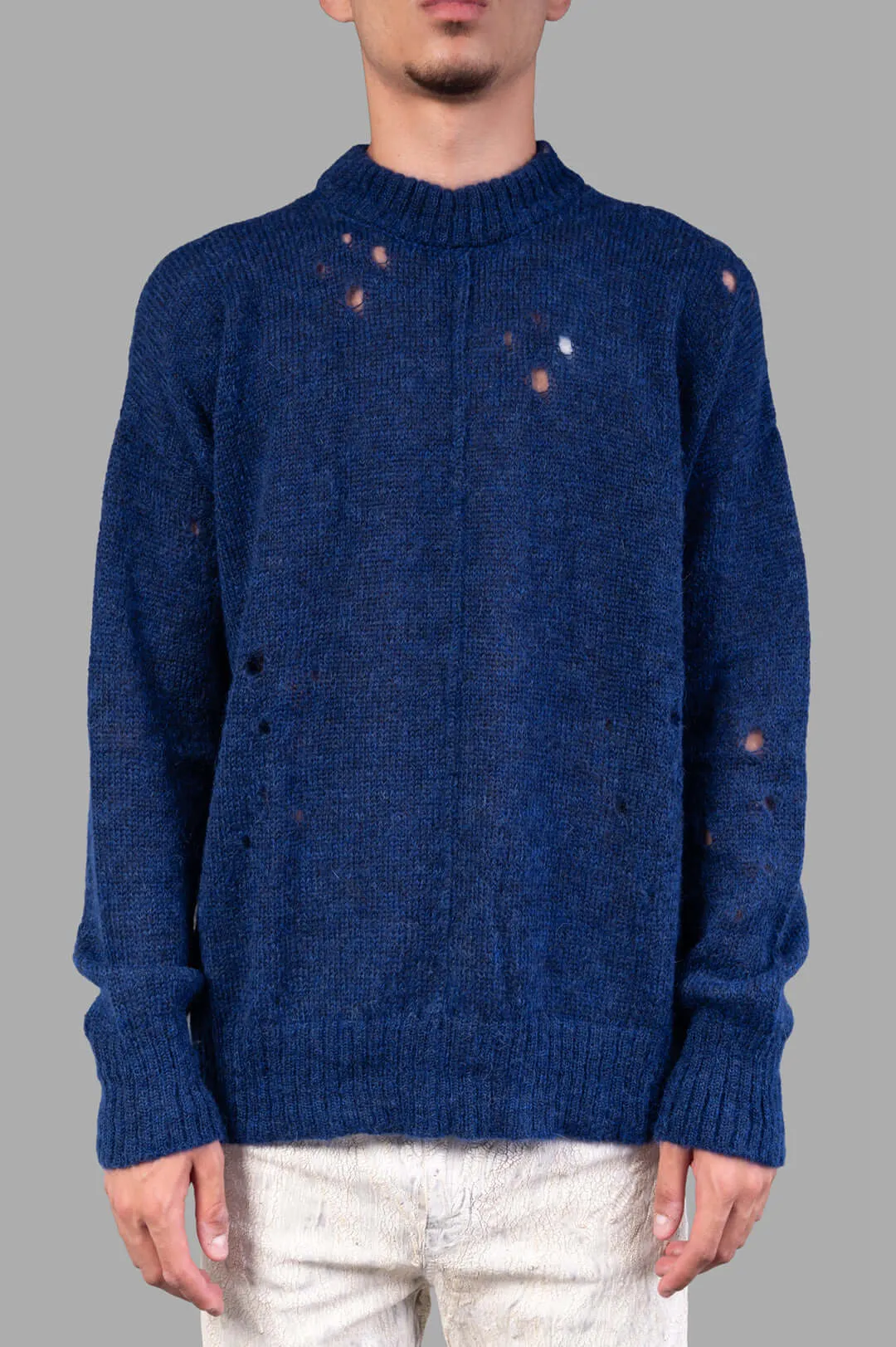 Blue Sweater sold by Plus Zero Concept Store product image thumbnail 2