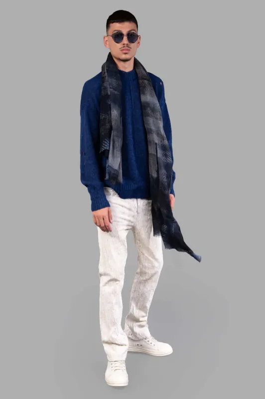 Blue Sweater sold by Plus Zero Concept Store