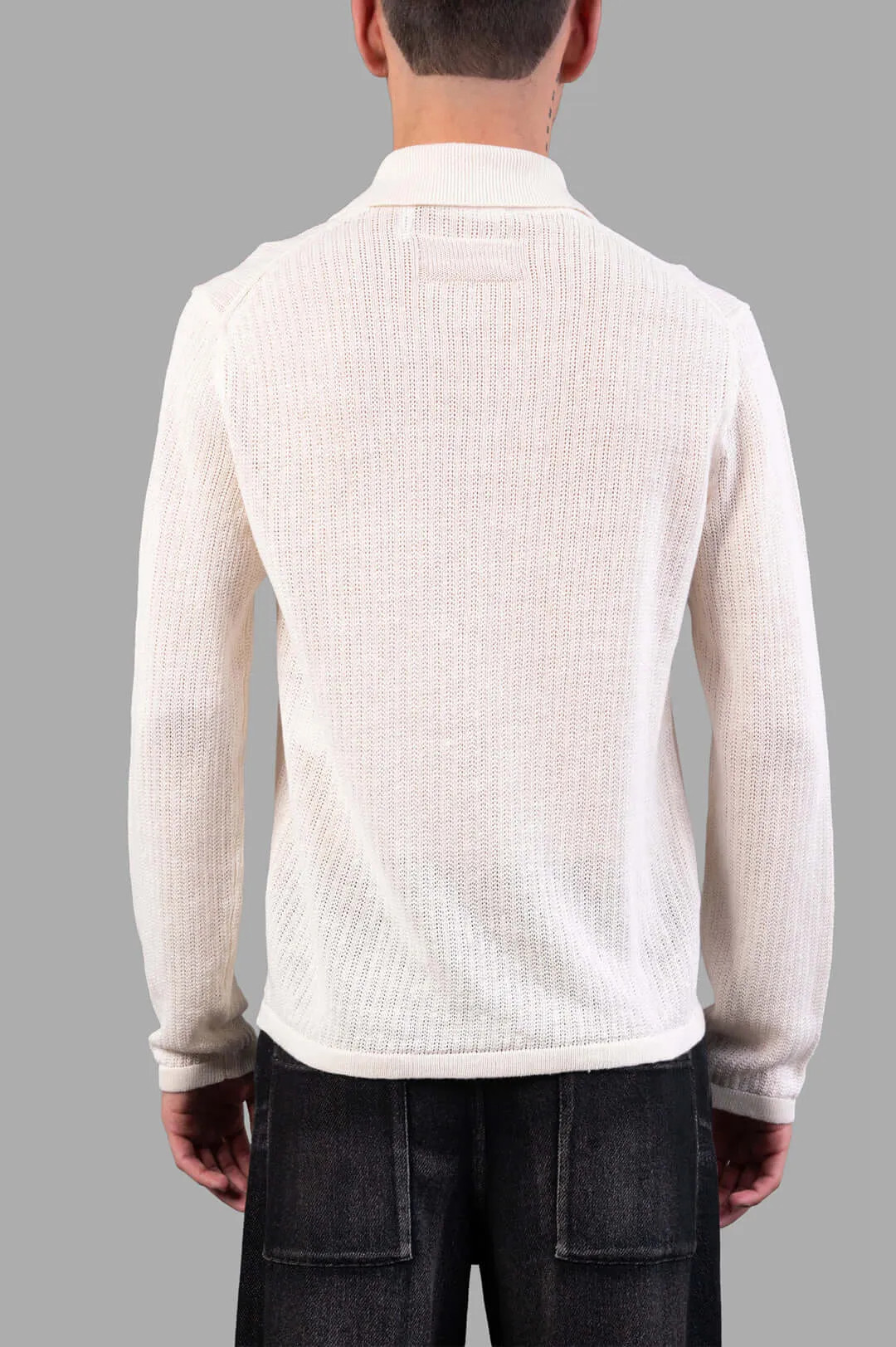 Long-sleeve Zip Polo sold by Plus Zero Concept Store product image thumbnail 3