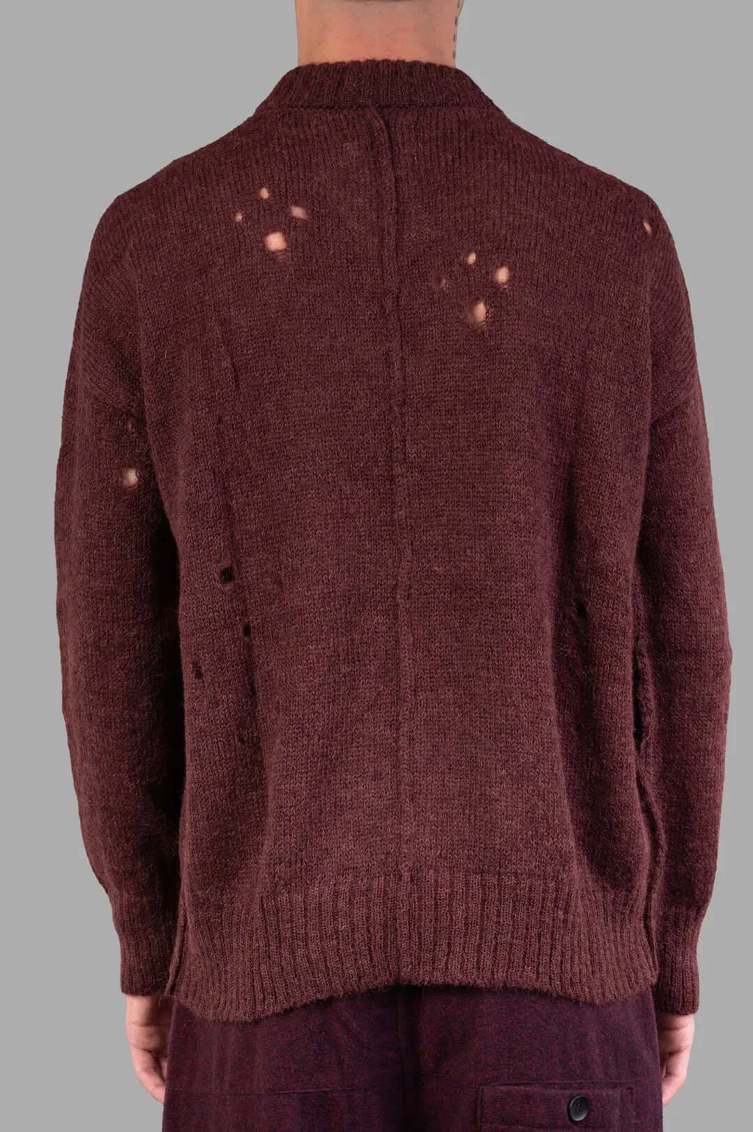 Rusty Red Sweater sold by Plus Zero Concept Store product image thumbnail 3