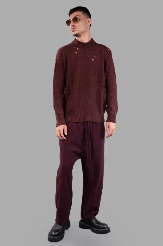 Rusty Red Sweater sold by Plus Zero Concept Store