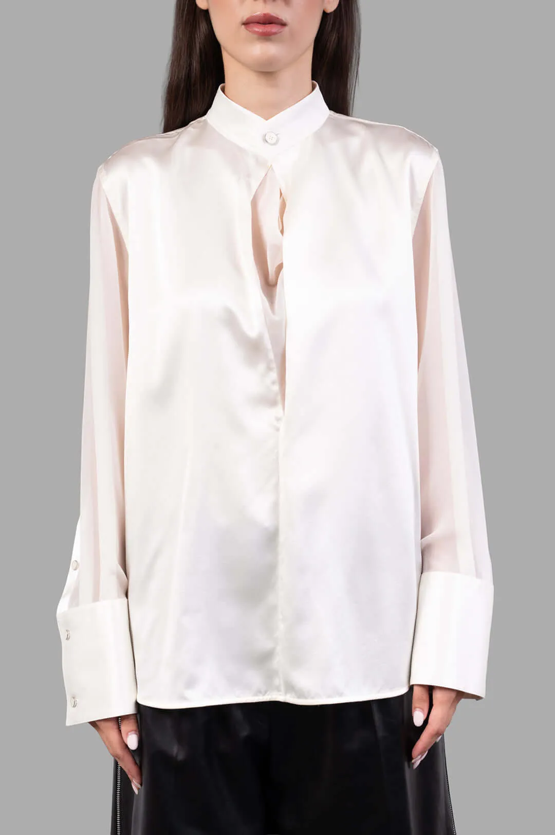Relaxed Cowl Shirt sold by Plus Zero Concept Store product image thumbnail 2