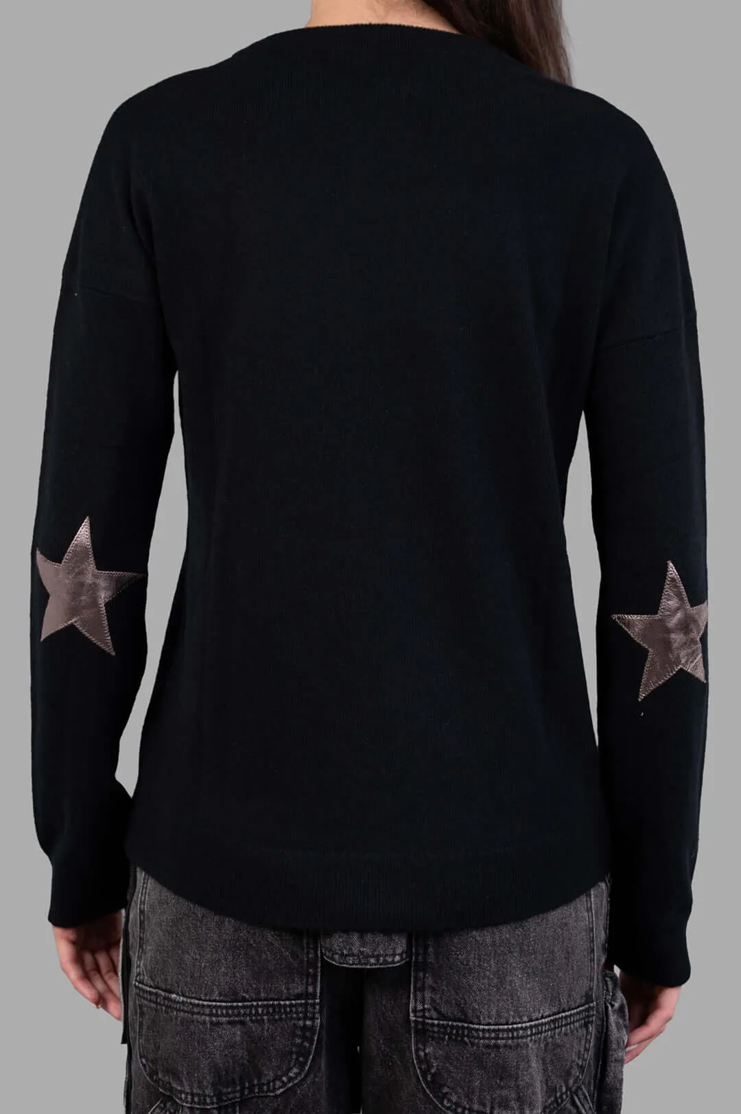 Star-patch Knitted Jumper sold by Plus Zero Concept Store product image thumbnail 3