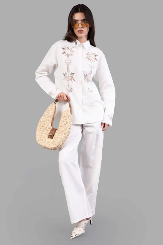 Elfy Cotton Wide-leg Pants sold by Plus Zero Concept Store