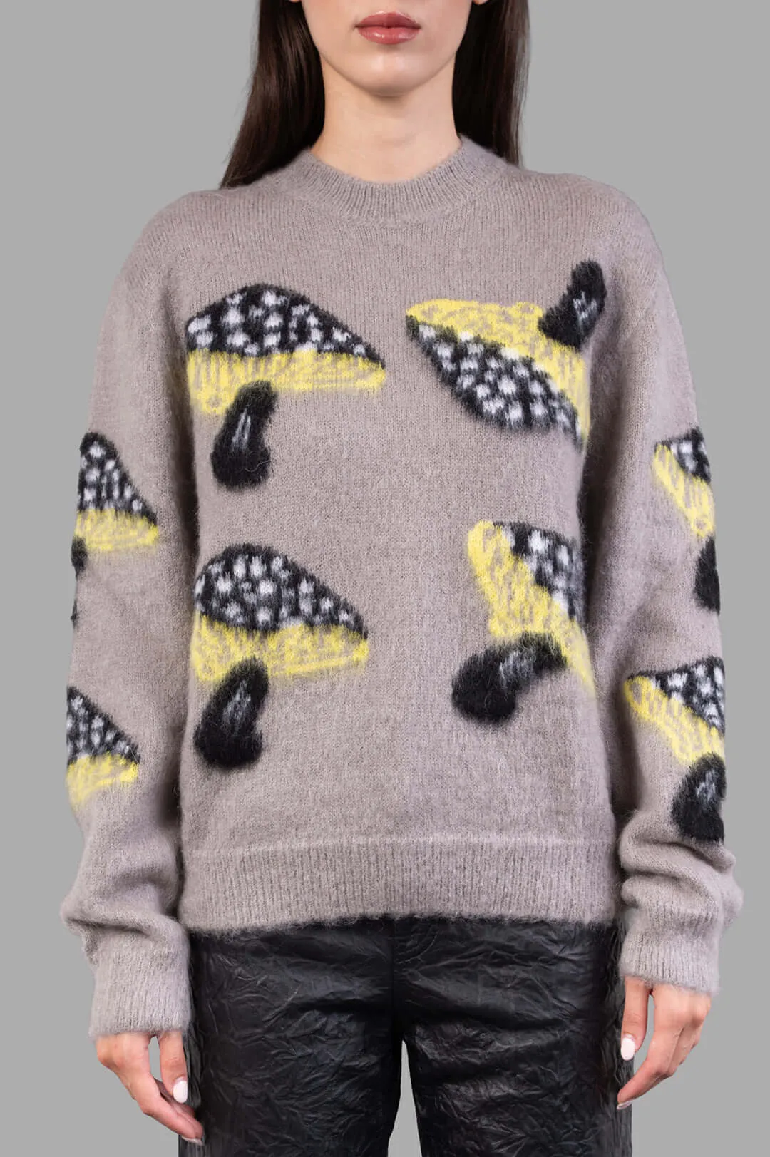 Mushroom-intarsia Sweater sold by Plus Zero Concept Store product image thumbnail 2