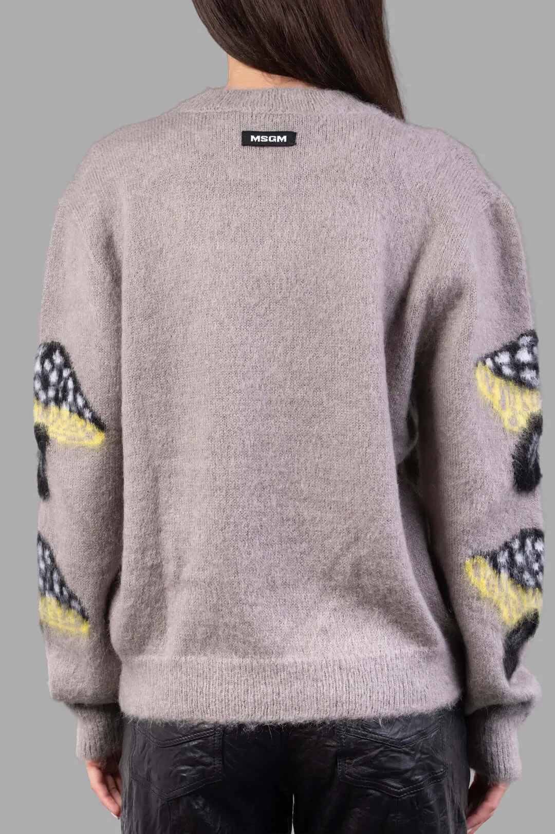 Mushroom-intarsia Sweater sold by Plus Zero Concept Store product image thumbnail 3