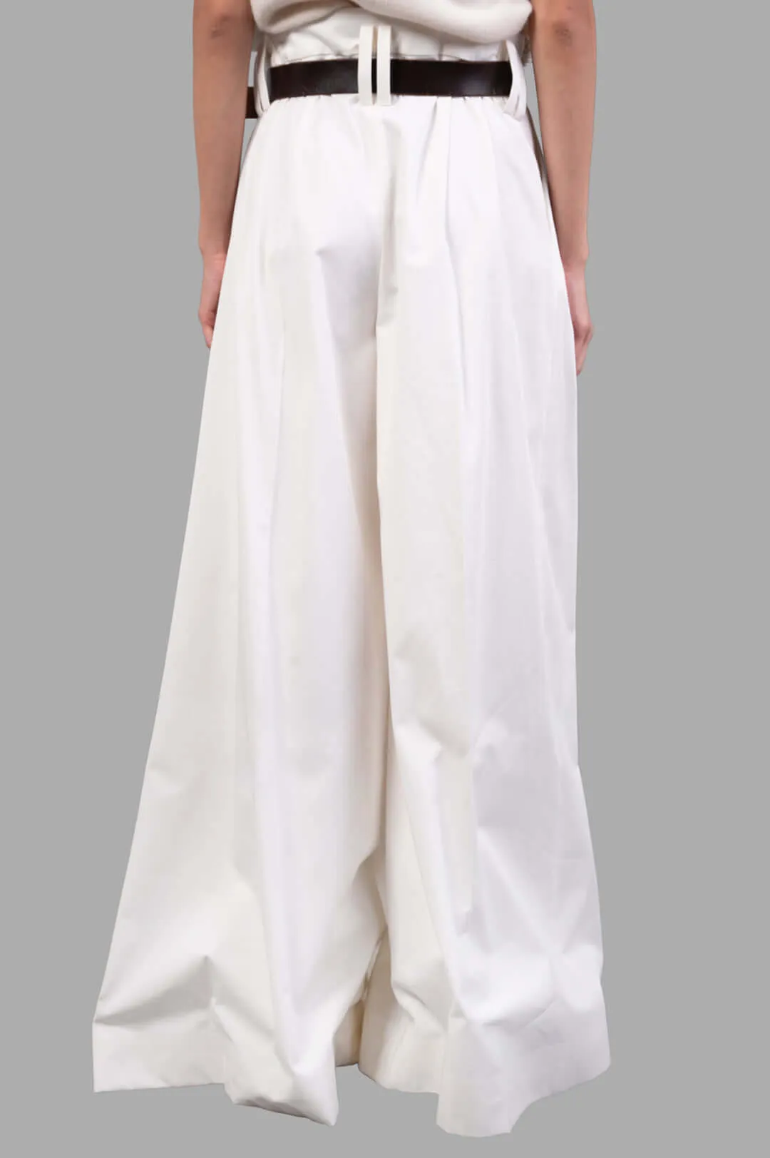 Split Cotton-poplin Trousers sold by Plus Zero Concept Store product image thumbnail 3