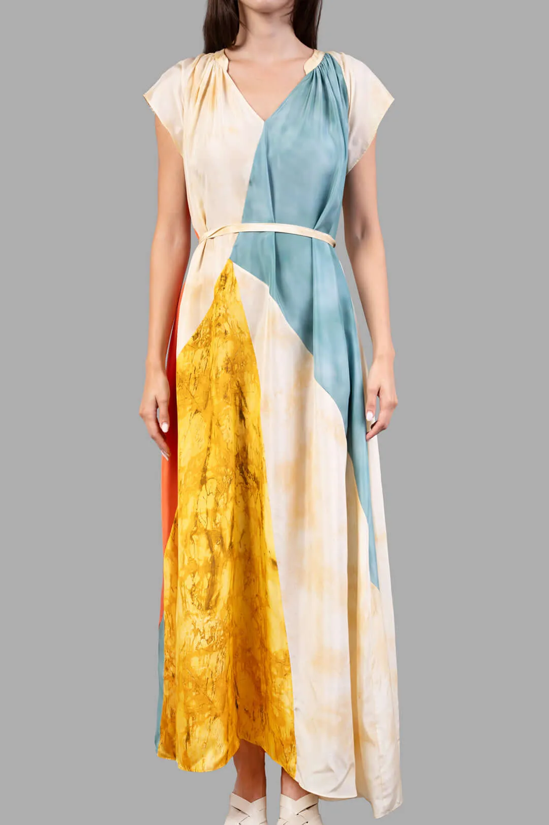 Silk Tulipa Maxi Dress sold by Plus Zero Concept Store product image thumbnail 2