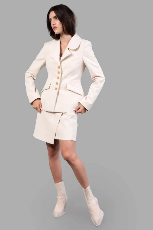 Adrienna Single-breasted Blazer sold by Plus Zero Concept Store