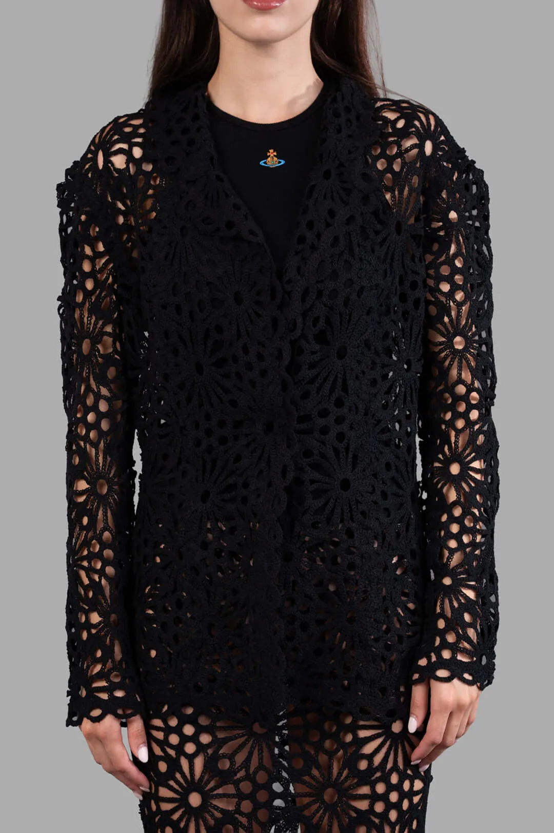 Floral-motif Jacket sold by Plus Zero Concept Store product image thumbnail 2