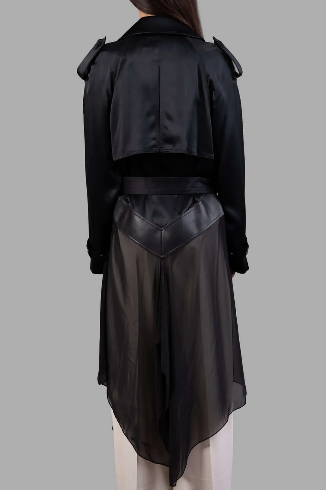 Scarf Trench sold by Plus Zero Concept Store product image thumbnail 3