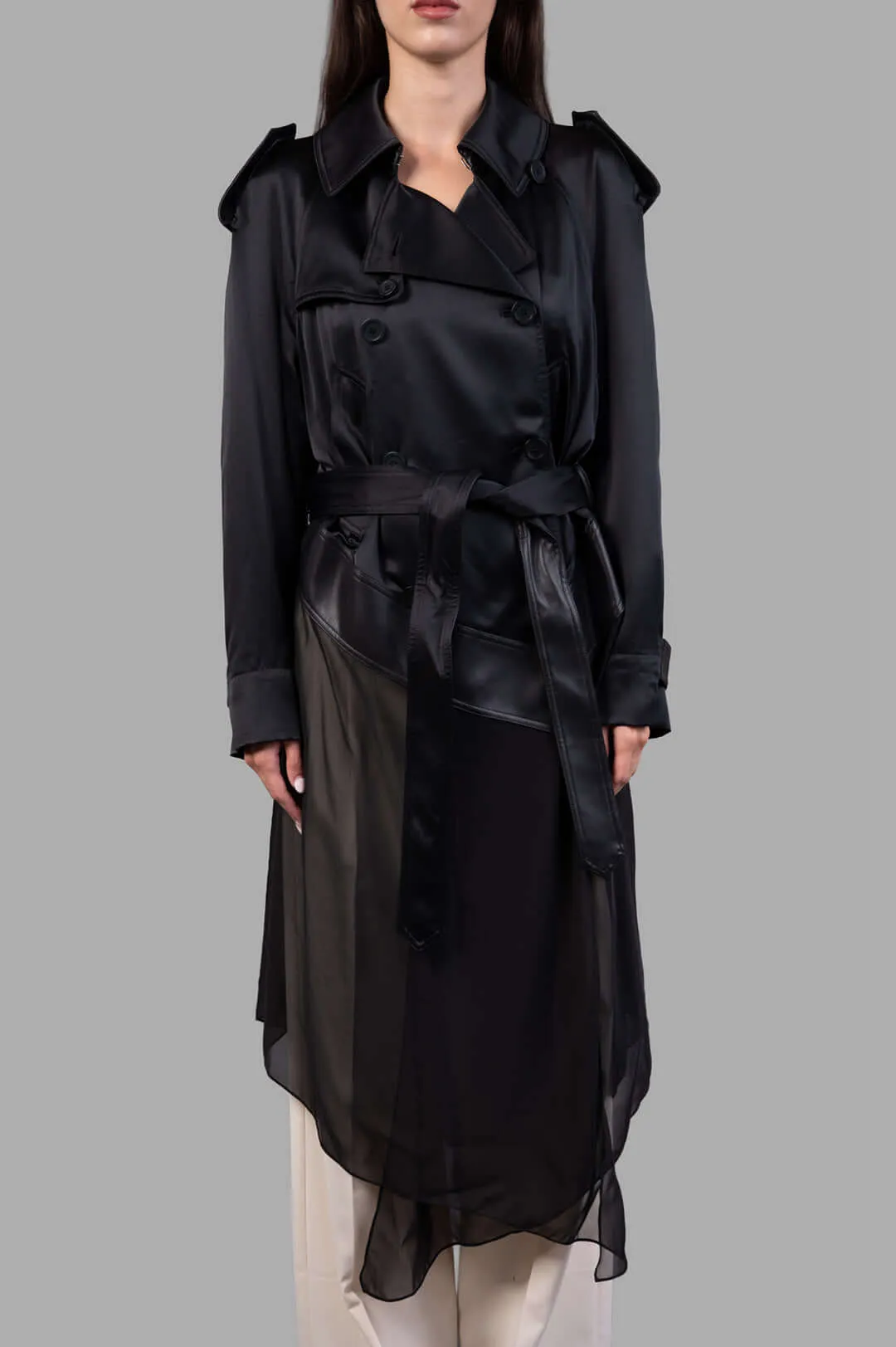 Scarf Trench sold by Plus Zero Concept Store product image thumbnail 2