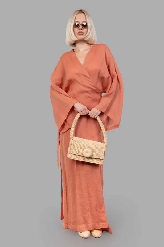 Pink Kimono with a Frame sold by Plus Zero Concept Store