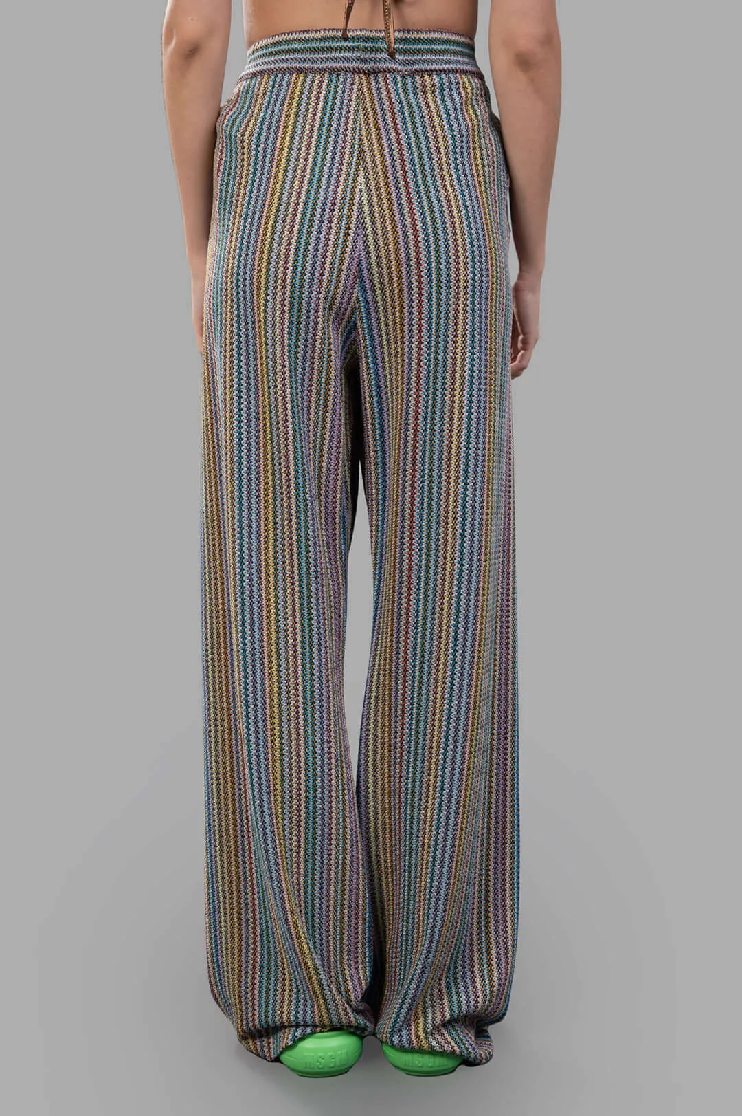 Striped Knit Trousers sold by Plus Zero Concept Store product image thumbnail 3