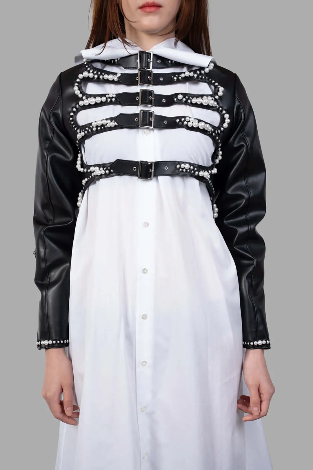 Pearl-Detailed Jacket sold by Plus Zero Concept Store product image thumbnail 2