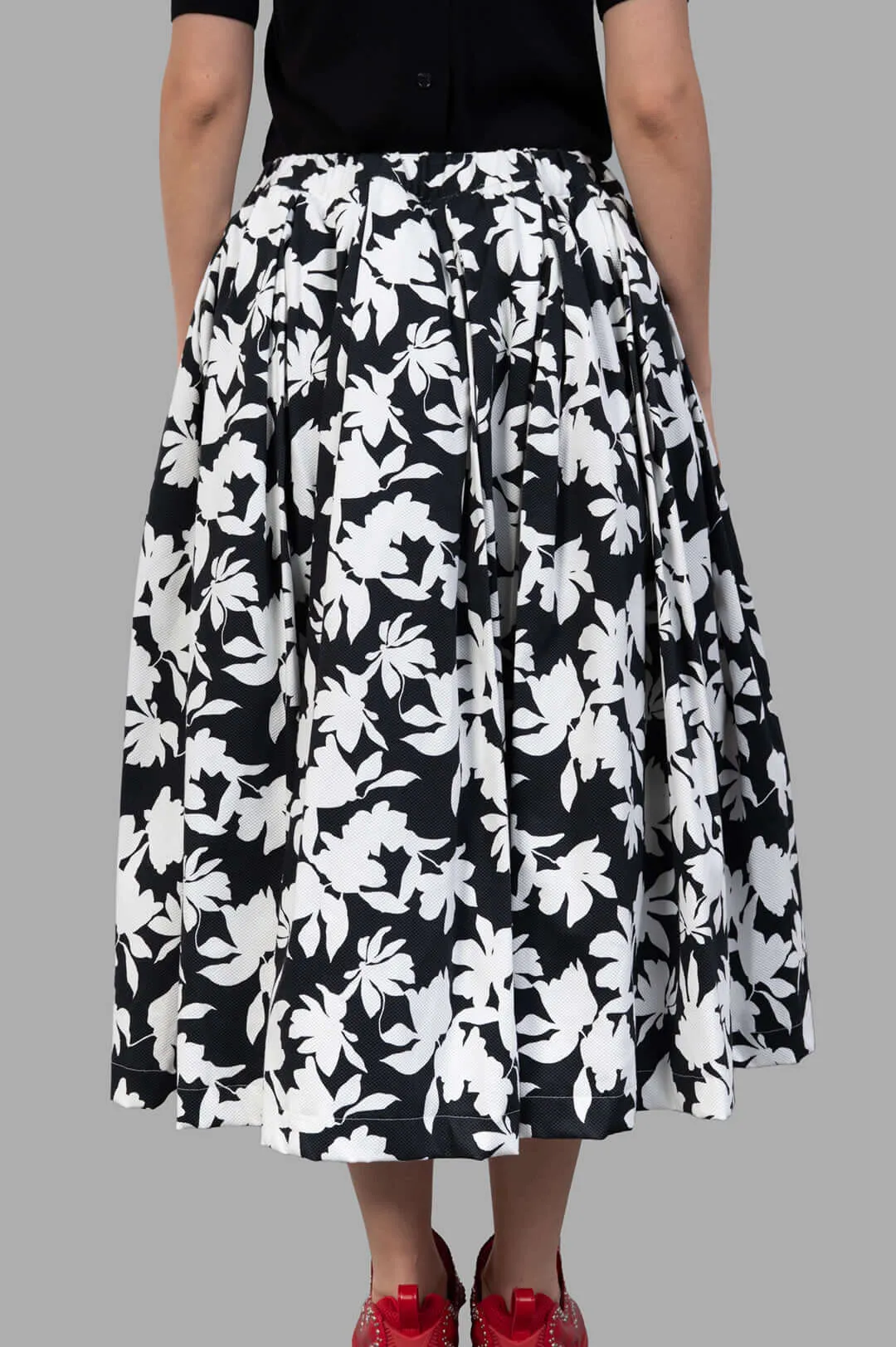 Floral-print Skirt sold by Plus Zero Concept Store product image thumbnail 3