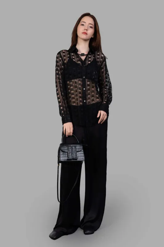 Embroidered Shirt sold by Plus Zero Concept Store