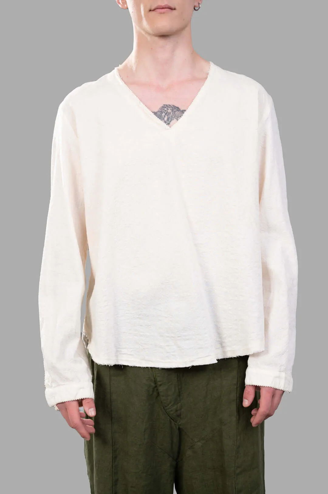 V-neck Blouse sold by Plus Zero Concept Store product image thumbnail 2