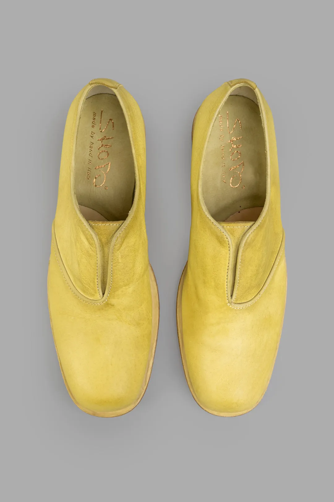 Lime Leather Shoes sold by Plus Zero Concept Store product image thumbnail 2