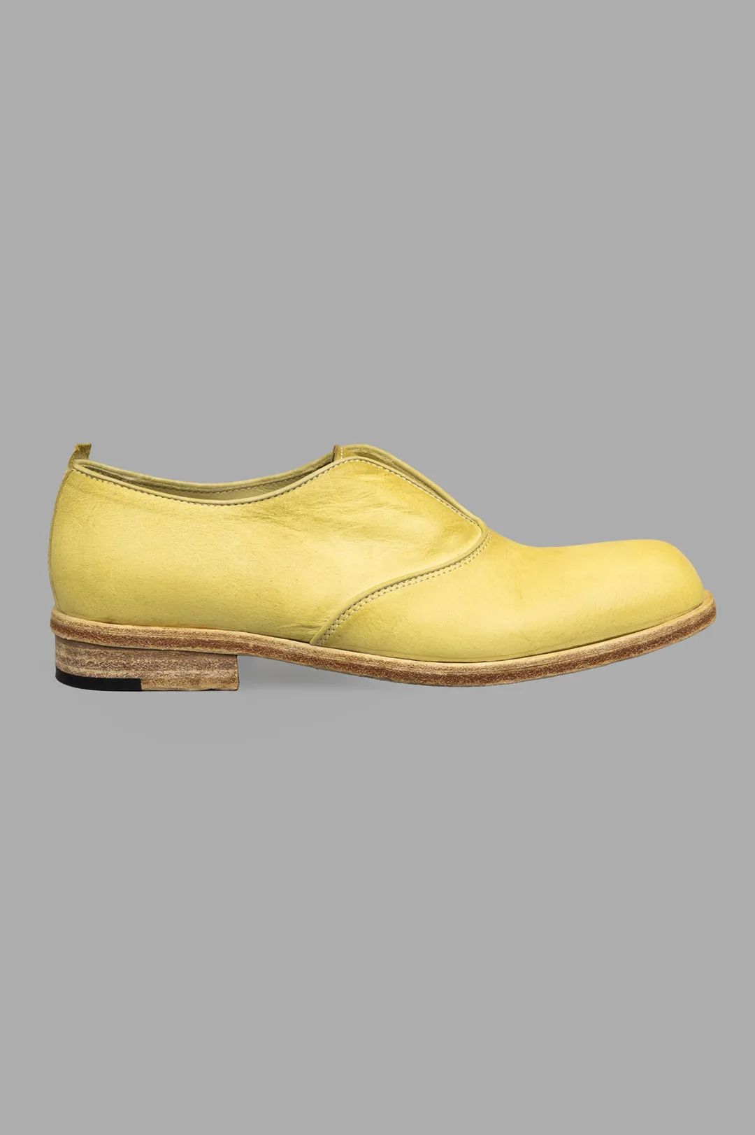 Lime Leather Shoes sold by Plus Zero Concept Store