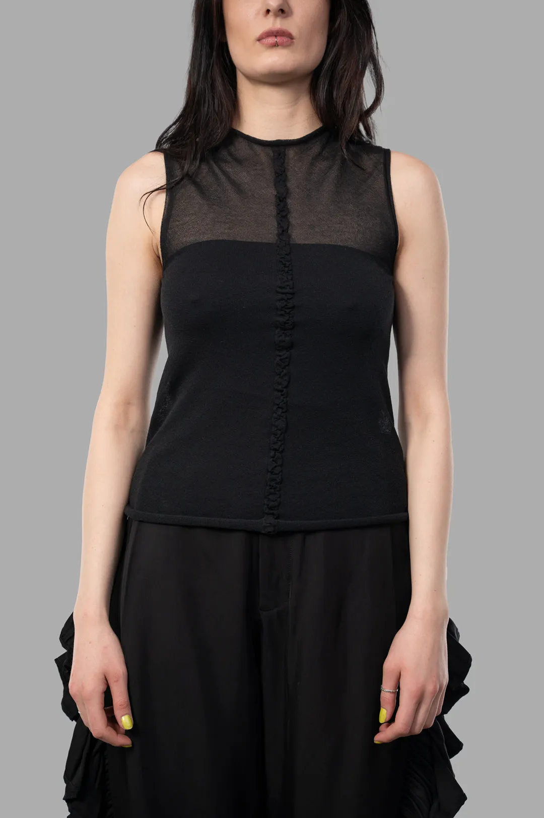 Semi-transparent Top sold by Plus Zero Concept Store product image thumbnail 2