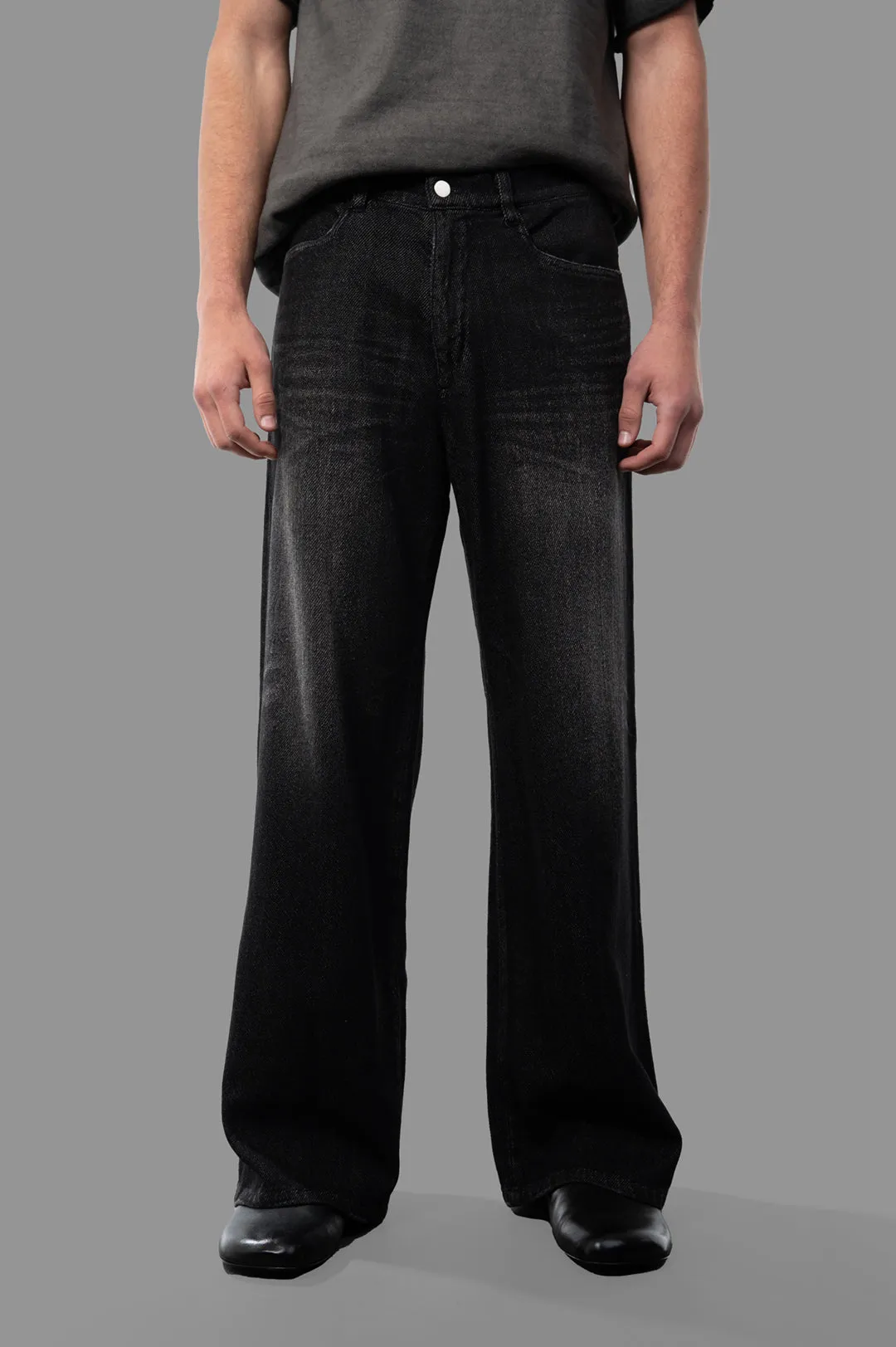 Wide-leg Jeans sold by Plus Zero Concept Store product image thumbnail 2