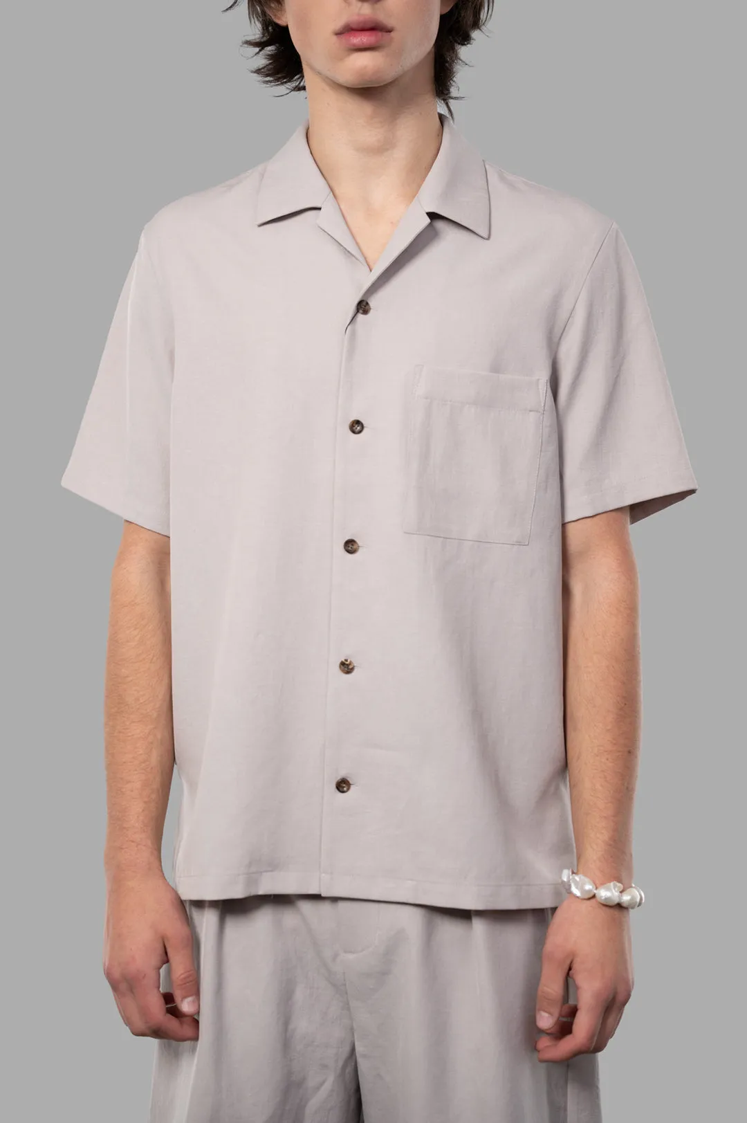 Regular-collar Shirt sold by Plus Zero Concept Store product image thumbnail 2