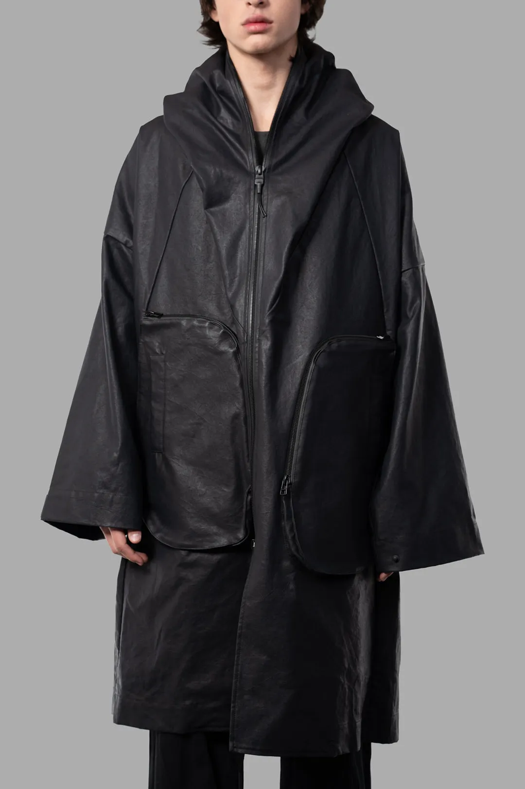 Coated Bodybag Parka sold by Plus Zero Concept Store product image thumbnail 2
