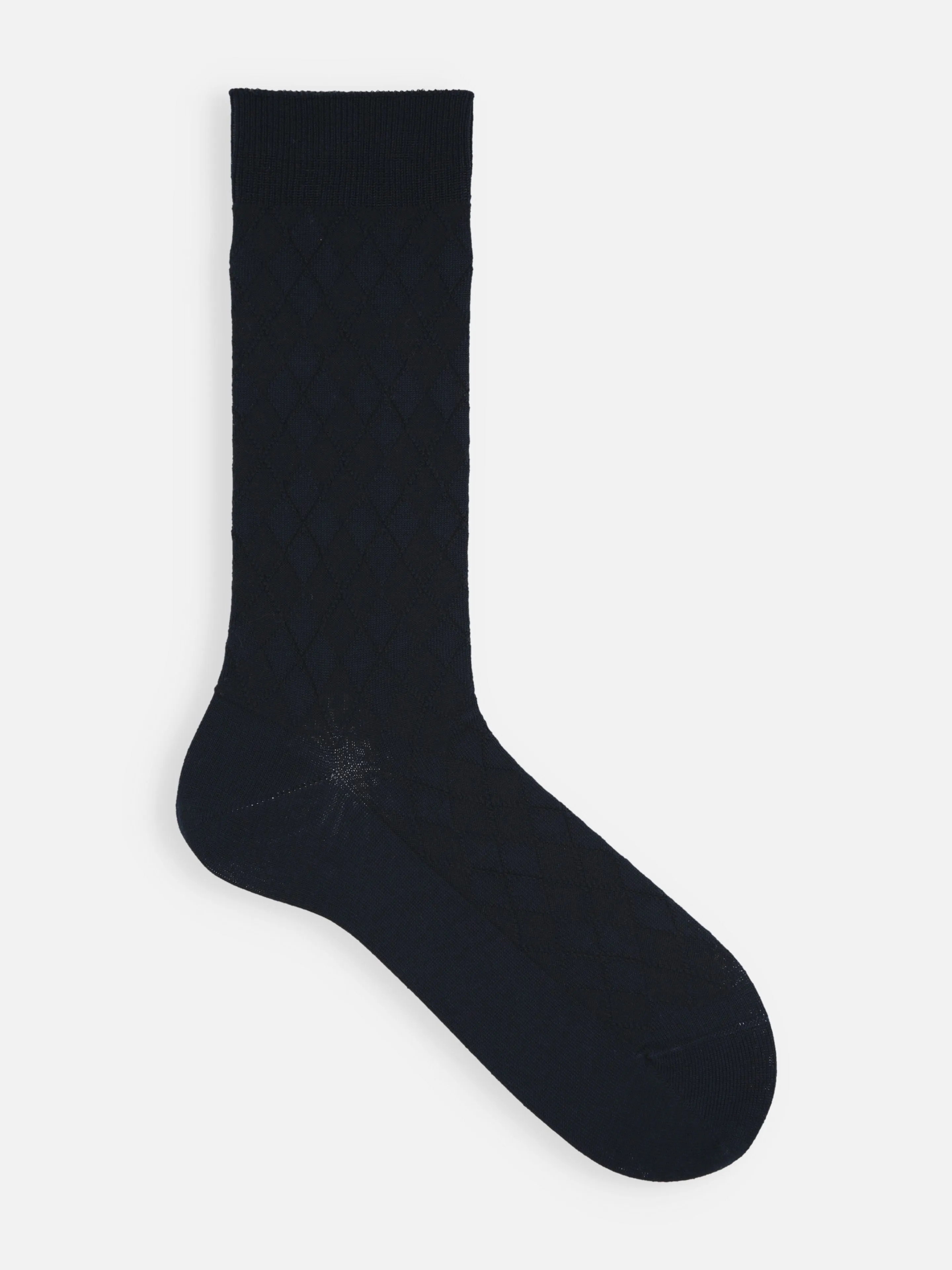 Supima Cotton Diamond Crew Socks sold by Plus Zero Concept Store product image thumbnail 2