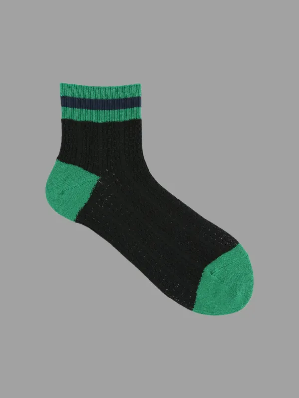 Mesh Bicolor Socks made by Plus Zero Concept Store
